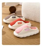 Nuevos Pantuflas De Algodón Para Hombre 2024 Cómodas Y Cálidas Antideslizantes Para El Hogar Y Pareja Pantuflas De Invierno Para Adultos - details 4