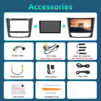Podofo Radio de coche Android 2 Din para Mercedes-Benz E-class W211 CLS-class 2005-2008 Carplay 8+128GB AI Voice WIFI+4G DSP GPS Navegación Multimedia Reproductor de Video - details 20