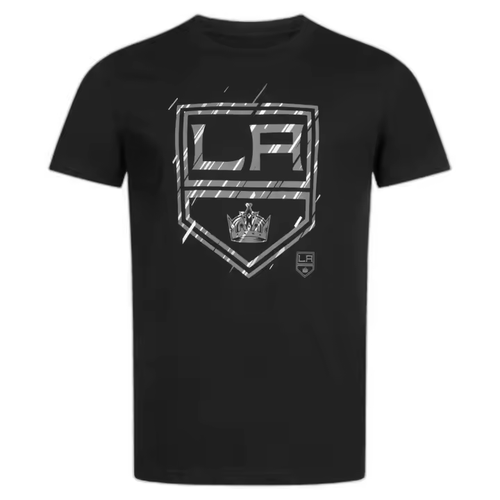 Camiseta de Manga Corta Fanatics Los Angeles Kings para hombre en color negro - 1