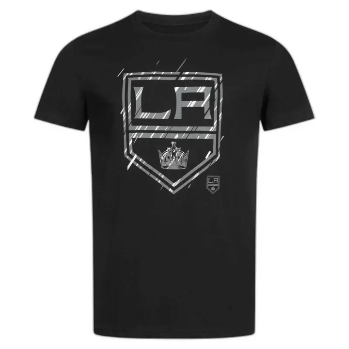 Camiseta de Manga Corta Fanatics Los Angeles Kings para hombre en color negro - 1