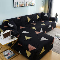 Funda De Sofá Elástica Moderna Para Sala De Estar Protector De Silla De Lámina Corner L-Shaped 1/2/3/4 Asientos Colores Variados - details 12