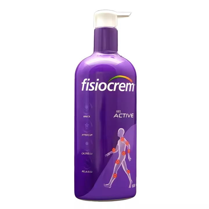 Uriach Fisiocrem Gel Active 600 Ml - Solución de Masaje Eficaz - Alivio del Malestar - Reducción de Inflamación - 1