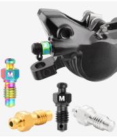 MUQZI Par De Caliperos De Bicicleta De Aluminio Para MTB Con Tornillos De Sangrado En Aleación De Titanio Piezas Para Freno Hidráulico XT XTR SLX - details 7