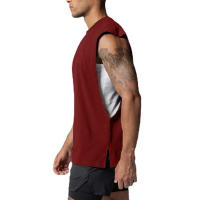 Chaleco De Correr Para Hombre 2023 Verano Secado Rápido Fitness Ropa Deportiva Sin Mangas Transpirable Y Ligero Camiseta Deportiva Para Gimnasio Y Bodybuilding - details 15