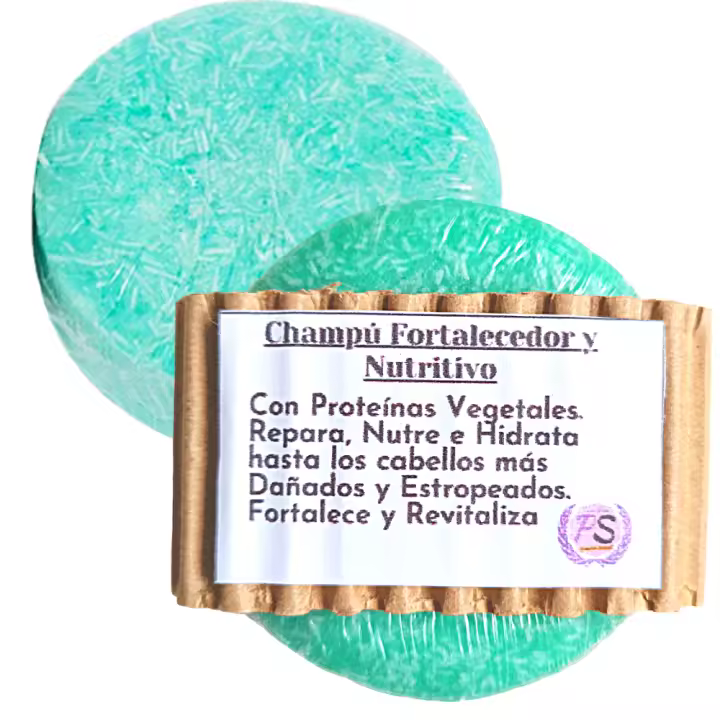 Pack 2 Champús Sólidos Fortalecedores y Nutritivos. Proteínas Vegetales. Pumarshop Cinnia Natura. Fragancia Océano - 1