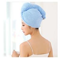 Bata De Baño Para Mujer Con Gorro Y Peto Cruzado De Velours De Coral Espeso Toalla De Secado De Pelo Uso Doméstico - details 20