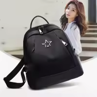 Mochila antirrobo para mujer, bolso de viaje escolar, impermeable, oxford, bolso de hombro escolar - details 2