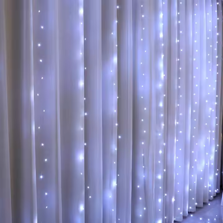 Nuevas Luces De Tejado LED Para Navidad Y Año Nuevo Decoración De Jardín Casa Boda 2026 Cadena De Guirnalda De Navidad - 1