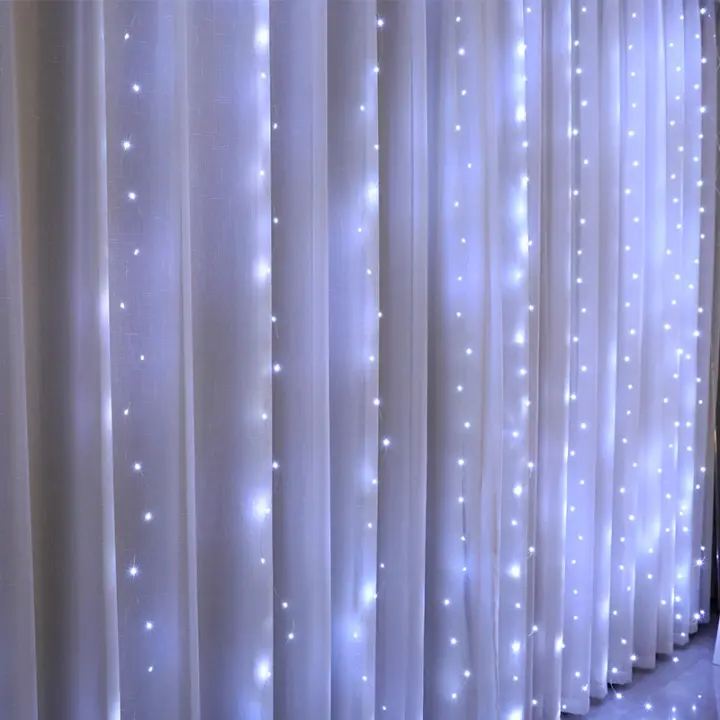 Nuevas Luces De Tejado LED Para Navidad Y Año Nuevo Decoración De Jardín Casa Boda 2026 Cadena De Guirnalda De Navidad - 1