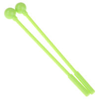 2pcs/set De Palmas De Batería De 20cm Para Adultos Y Niños Mallets De Goma Y Plástico Instrumentos De Ritmo - details 20
