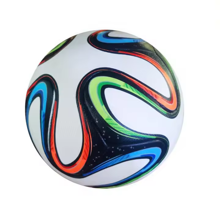 Balón De Fútbol Profesional PU Para Hombres Y Mujeres Tamaño 5 Competición 2014 Deportes Al Aire Libre Entrenamiento Para Equipes - 1