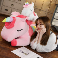 Muñeco De Peluche Unicornio Kawaii 30/60cm Juguete De Animal Huggleable Para Niños Regalo De Cumpleaños Material Suave Y Seguro - details 4