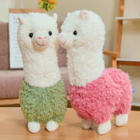 Muñeco De Alpaca De Terciopelo Suave 25cm Para Decoración De Hogar Y Oficina En 3 Colores Juguetes De Peluche Unisex - details 2