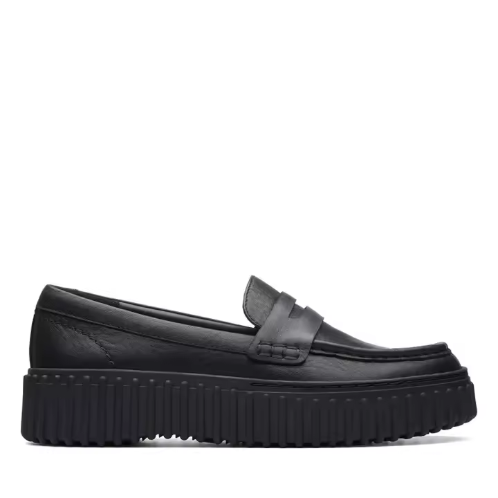 Clarks Shoes Zapatos Torhill Penny Negro - 1
