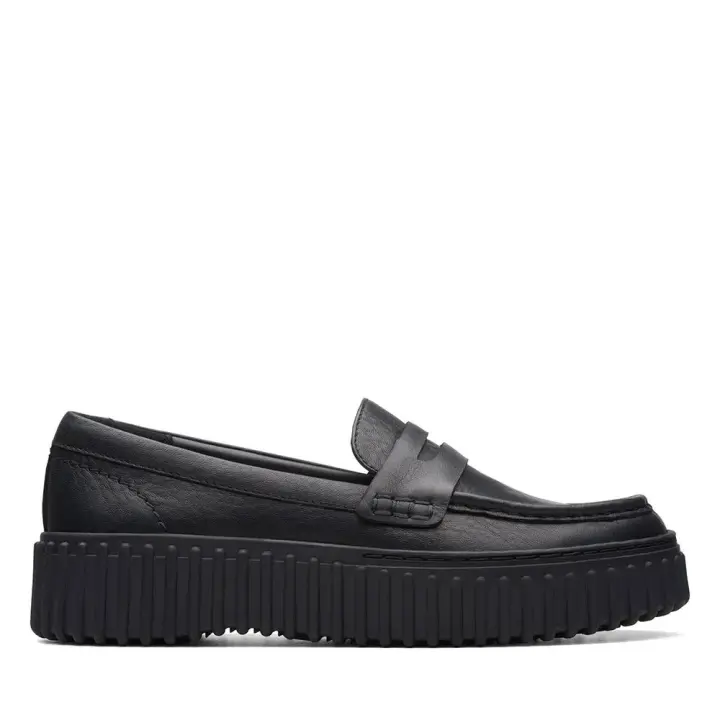 Clarks Shoes Zapatos Torhill Penny Negro - 1