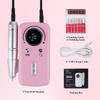 Máquina De Uñas Eléctrica Recargable Profesional 45000RPM Portátil Para Archivar Uñas De Acrílico Y Gel Eliminación De Uñas Postizas - details 7