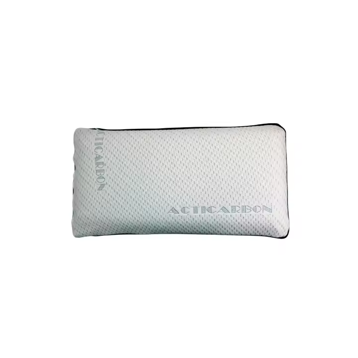 STARLEY-Almohada Viscoelástica Carbono Active con ventilación 3D,con Funda de Hilo de Plata y Tejido 3D Transpirable, cara verano e invierno, mejora de transpiración, perfecta para mejorar el des - 1