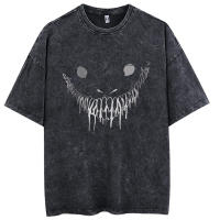 Camiseta Hip Hop Para Hombres Estilo Callejero Retro Vintage Tejido Algodón Manga Corta Gráfico Anime Harajuku Casual - details 6