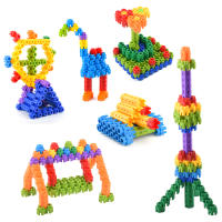 Juguete De Construcción Para Niños Bloques Hexagonales Con Engrosado De Dientes Plásticos Juego De Rompecabezas Para Educar Y Divertir - details 1