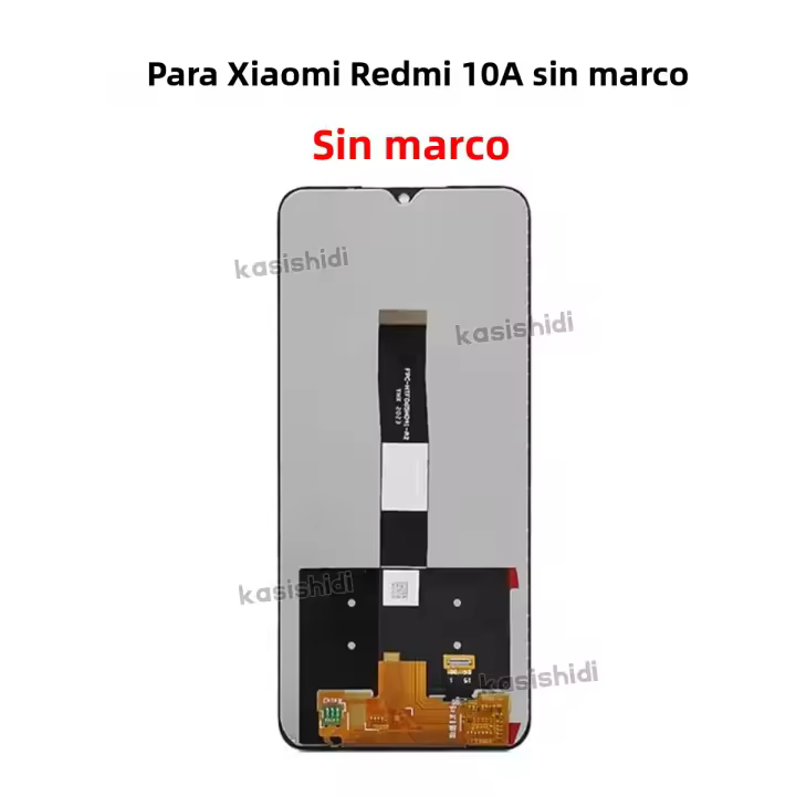 Pantalla LCD Para Xiaomi Redmi 10A 10C Con O Sin Marco Touch Screen Asamblea Compatible Con XIAOMI Resolución 1520X720 Material IPS - 1