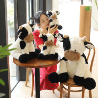 Muñeco De Peluche Kawaii De Vaca Sentada Realista Para Niños Juguetes De Animales De Peluche Navidad Regalo Cálido Y Suave Para Niñas Y Niños - details 6