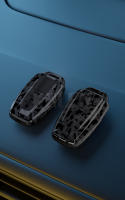 Carcasa De Llave De Coche En Fibra De Carbono ABS Para Toyota Prius Camry Corolla CHR C-HR RAV4 Land Cruiser Prado Accesorios De Protector - details 1