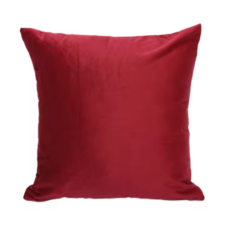 Sala de almohada de sofá cuadrado Nordic Sala de color sólido almohada - 1