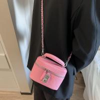 Bolso Cruzado Mini Para Mujer Con Cierre De Bloque Y Moneda Bolso De Hombro De Moda PU Bolsa Para Teléfono Móvil Y Monedero - details 3