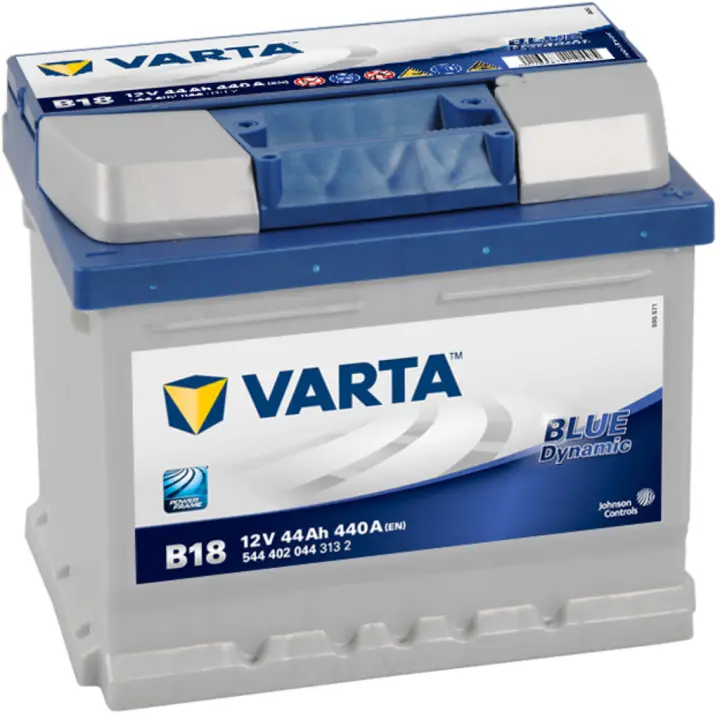 Batería de coche Varta B18 Blue Dynamic 12V 44Ah 440A - Mejor rendimiento y tecnología avanzada - 1