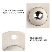 Rueda Giratoria De Autoadhesión 360° Rueda De Bola Con Alta Capacidad De Carga Para Muebles Mini Ruedas De Caster Rotativas - details 9