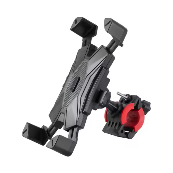 Automatic Mobile Phone Holder for Bicycle, Electric Scooter, Moped, Motorcycle 4.7-6.8" black - 1