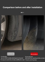Mangas De Barro Para Tesla Model 3 Highland 2024 Guardabarros Oficiales Antigoteos Delanteros Y Traseros Accesorios Model3 - details 3