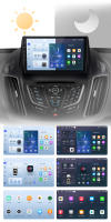 Junsun  Android 13 inalámbrico CarPlay Android Auto Radio para Ford Escape Kuga 2 C-MAX 2013 2014 2015 2016 coche Multimedia navegación GPS autorradio - details 7