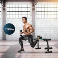 Cecotec 7188 Drumfit SetUp 7000 Banco de musculación para pesas acolchado plegable ajustable en 7 niveles y reclinable hasta 180º. Con almohadillas antideslizantes. Entrenamiento cuerpo completo. - details 2