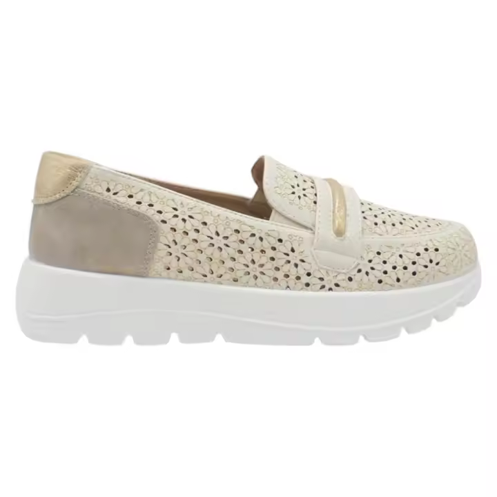 Zapatos marca Mysoft modelo 25M262 en color beige - 1