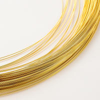 Hilo De Cobre Para Joyería 2M 14K/18K Gold Color Plated Brass Para Embossing DIY Material De Joyería Hecho a Mano - details 16