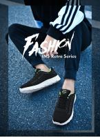 Nuevos Zapatos Deportivos Para Hombre Zapatillas Casuales Negras Transpirables Tenis Running Caminar Gimnasio Mesh Antideslizantes Resistentes Al Desgaste - details 1