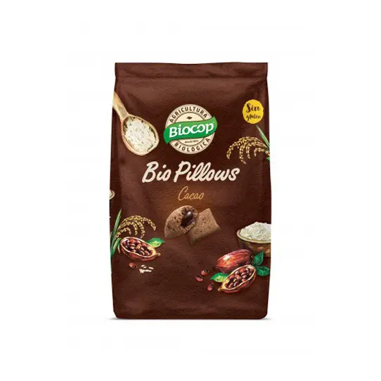 Cereales rellenos de chocolate negro Sin gluten Bio 300 g Biocop - 1