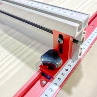 Conectores De Valla De Miter Para Tallado En Madera Bloque De Detención De Rastro De Aluminio Bracket Deslizante Para Mesa De Sierra - details 8