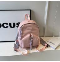 Nueva mochila de moda con contraste de Colores, estilo Korean, informal, primera, de gran capacidad, para estudiantes universitarios, para Mujer - details 6