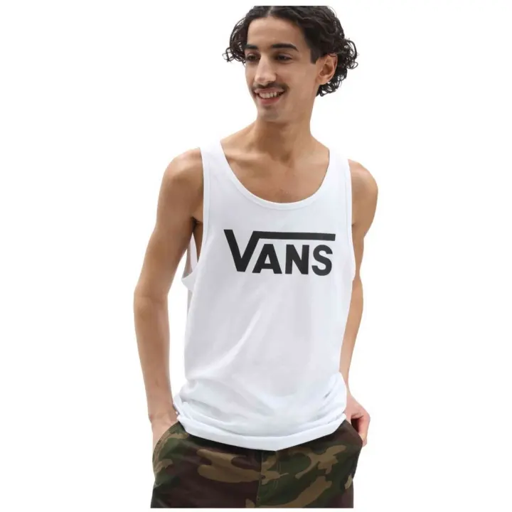 Camisetas marca Vans modelo Vn000Y8Vyb21 para hombre en color blanco - 1