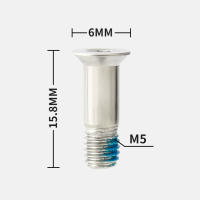 Juego De 10 Tornillos De Acero Inoxidable Para Guía De Cadena Trasera De Bicicleta Compatible Con Shimano Accesorios De Bicicleta - details 6
