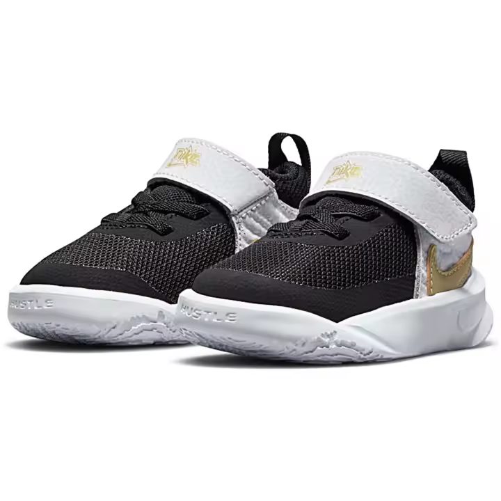 Zapatillas Nike Team Hustle D 10 para niños unisex en color negro - 1