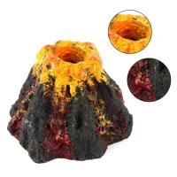 Adorno De Acuario Volcánico Con Piedra De Burbujas Y Bomba De Oxígeno Para Tanque De Peces Material No Tóxico Decoración Artificiosa De Pumice - details 5