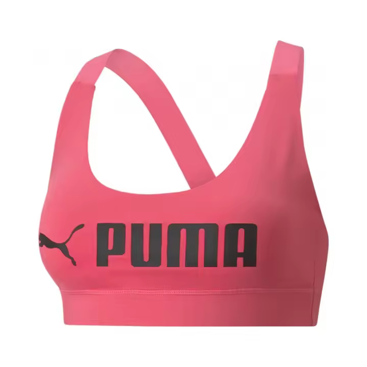 Puma Sujetador Deportivo Rosa 522192-82 para Mujer - Ropa Interior Deportiva Cómoda y Transpirable - 1
