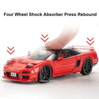 Honda NSX 1:32 Coche De Juguete Educativo Para Niños Con Luz Y Música Abrigo De 5 Puertas Vehículo Miniatura Con Retroceso Pull Toy - details 8