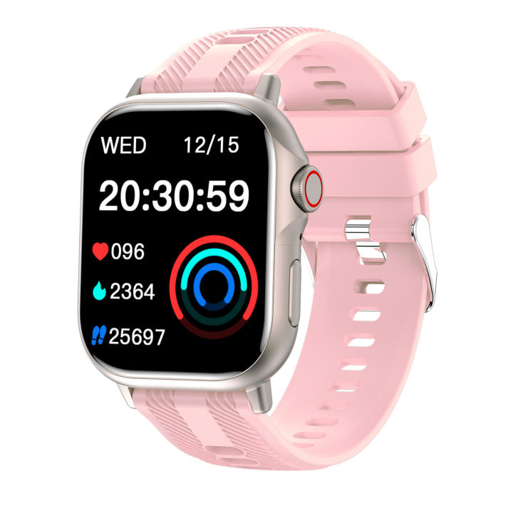 DAM Smartwatch B05 Pantalla Táctil 1.75" con Llamadas Bluetooth, Monitor Cardíaco, Podómetro, Corona Multifunción, Resistente al Agua