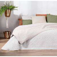 MANTEROL Colcha Cubrecama Jacquard Reversible con Cojines petalos - Maltes 905 - details 2