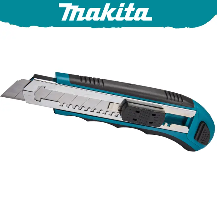 Cuchillo Multifuncional Retráctil Makita D-65713 Con Cerradura Deslizante Corte Fácil Y Rápido Herramienta De Corte Manual Para Carpintería Y Jardín - 1