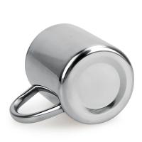 Taza De Café De Acero Inoxidable Térmica Doble Capa Con Asa Antideslizante Para Bebidas Calientes Y Frías Viaje Deportivo Moderno - details 7